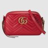 Replica Gucci GG Women GG Marmont Small Shoulder Bag Matelassé Chevron 5