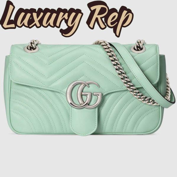 Replica Gucci GG Women GG Marmont Small Shoulder Bag Matelassé Chevron 3