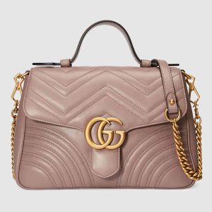Replica Gucci GG Women GG Marmont Small Top Handle Bag 2