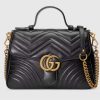 Replica Gucci GG Women GG Marmont Small Top Handle Bag 5