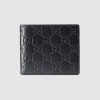Replica Gucci GG Men Gucci Signature Wallet in Black Gucci Signature Leather 13