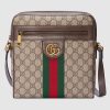 Replica Gucci GG Men Ophidia GG Briefcase in Beige/Ebony Soft GG Supreme Canvas 12