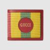 Replica Gucci GG Unisex Baiadera Stripe Canvas Pouch Gucci Script Logo 13