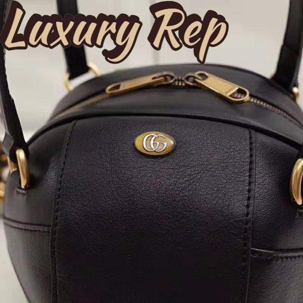 Replica Gucci GG Unisex Basketball Shaped Tote Bag-Black 7