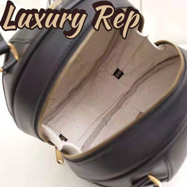 Replica Gucci GG Unisex Basketball Shaped Tote Bag-Black 10