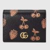 Replica Gucci GG Unisex GG Embossed Wallet Black GG Embossed Leather 11