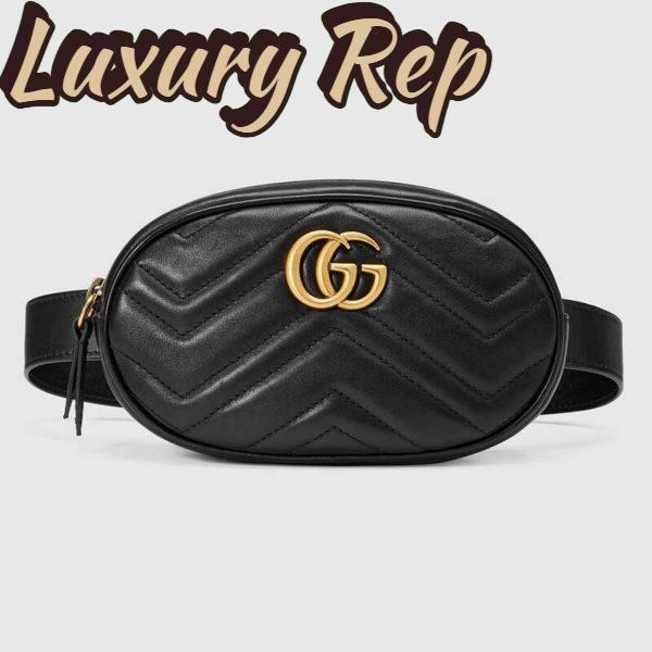 Replica Gucci GG Unisex GG Marmont Matelassé Leather Belt Bag 2