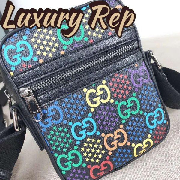 Replica Gucci GG Unisex GG Psychedelic Shoulder Bag Psychedelic Supreme Canvas 4
