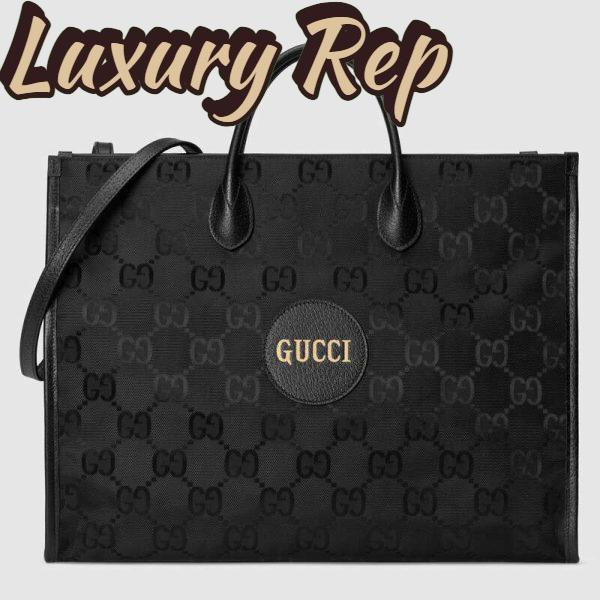 Replica Gucci GG Unisex Gucci Off The Grid Tote Bag-Black