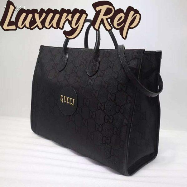 Replica Gucci GG Unisex Gucci Off The Grid Tote Bag-Black 4