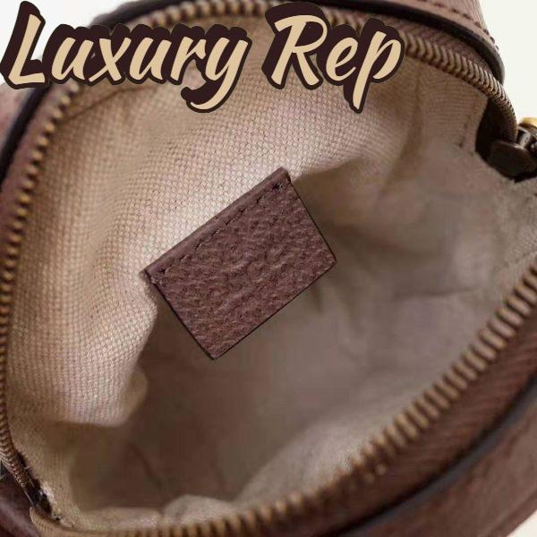 Replica Gucci GG Unisex Ophidia GG Shoulder Bag in Beige/Ebony GG Supreme Canvas 10