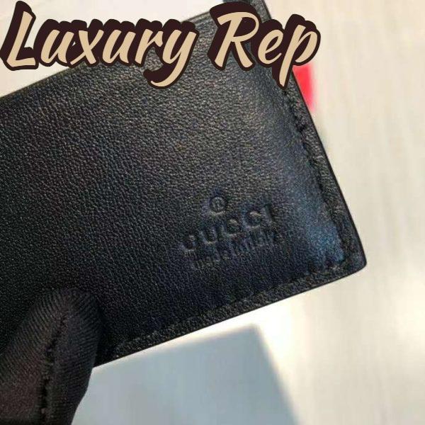 Replica Gucci GG Unisex Kingsnake Print GG Supreme Coin Wallet-Beige 11