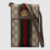Replica Gucci GG Unisex Ophidia Mini GG Top Handle Bag Beige White Supreme Canvas 15