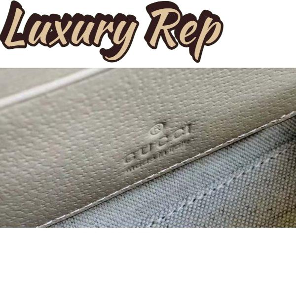 Replica Gucci GG Unisex Ophidia Mini GG Top Handle Bag Beige White Supreme Canvas 11