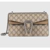 Replica Gucci GG Women Dionysus GG Super Mini Bag Black Ivory GG Denim Jacquard 14