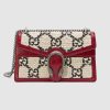 Replica Gucci GG Women Dionysus Leather Mini Chain Bag with Tiger Head Spur 5