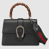 Replica Gucci GG Women Dionysus Leather Mini Chain Bag with Tiger Head Spur 4