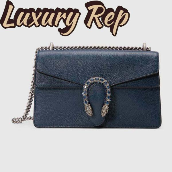 Replica Gucci GG Women Dionysus Small Leather Shoulder Bag 4