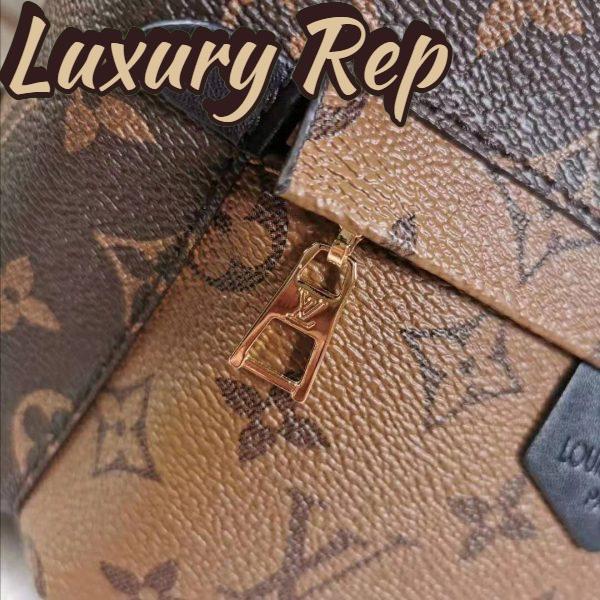 Replica Louis Vuitton LV Women Palm Springs PM Backpack in Monogram Reverse Coated Canvas-Brown 6