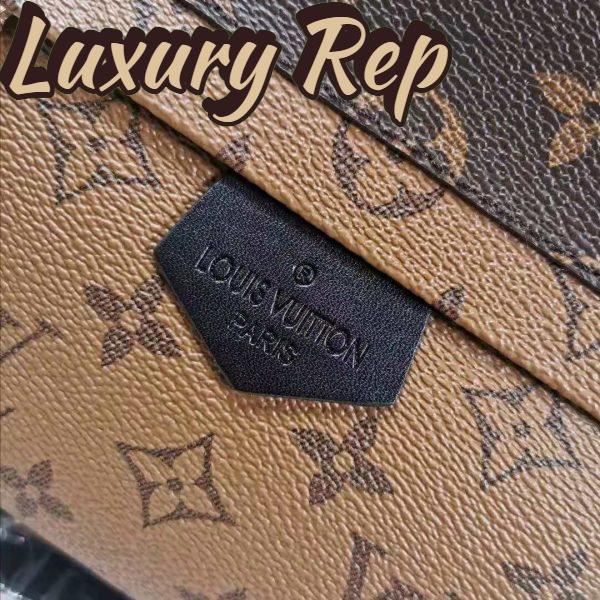 Replica Louis Vuitton LV Women Palm Springs PM Backpack in Monogram Reverse Coated Canvas-Brown 7