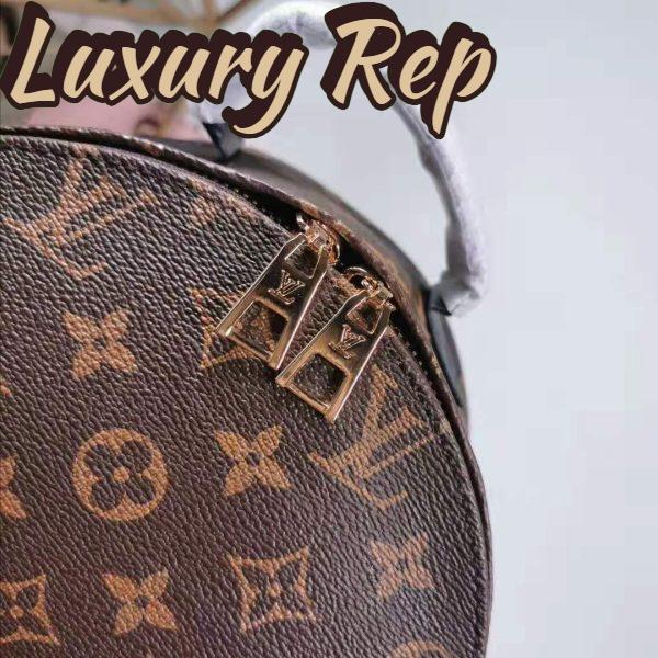 Replica Louis Vuitton LV Women Palm Springs PM Backpack in Monogram Reverse Coated Canvas-Brown 8