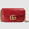 Replica Gucci GG Women GG Marmont Matelassé Mini Bag in Matelassé Chevron Leather 5