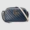 Replica Gucci GG Women GG Marmont Medium Matelassé Leather Shoulder Bag 5