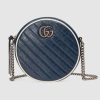 Replica Gucci GG Women GG Marmont Mini Round Shoulder Bag 7