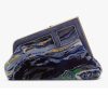 Replica Fendi Women FF First Small Bag Mint Green Leather Interlace Bag 11