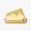Replica Fendi Women First Small Gold Laminated Leather Bag