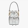 Replica Fendi Women Mon Tresor Two-Toned Perforated Leather Mini Bag 10