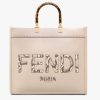 Replica Fendi FF Women By The Way Medium Light Brown Leather Elaphe Boston Bag 12