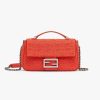 Replica Fendi Women Mini Sunshine Shopper Lilac Leather Mini Bag 13