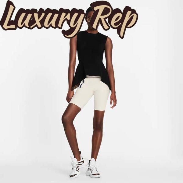 Replica Louis Vuitton Women LV Archlight Sneaker Brown Patent Monogram Canvas Technical Fabrics 7