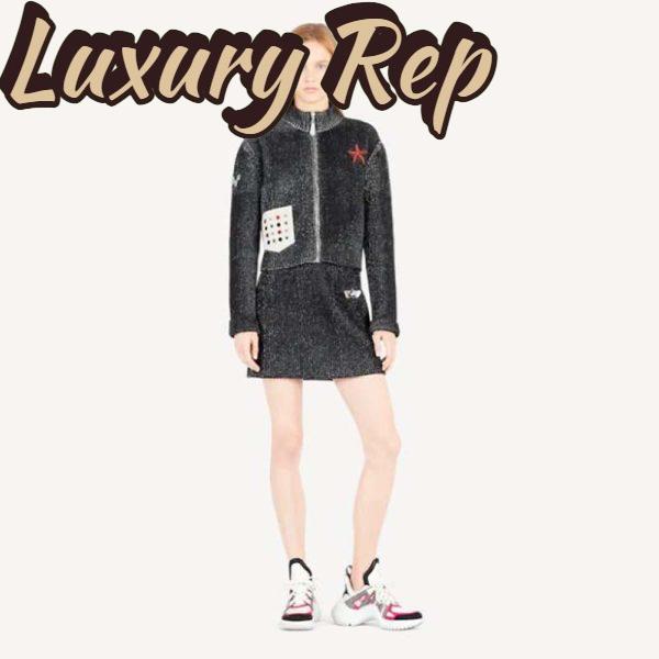 Replica Louis Vuitton Women LV Archlight Sneaker Technical Fabric Monogram Canvas 11
