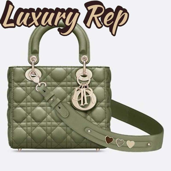 Replica Dior Women My ABCDior Lady Dior Bag Cannage Lambskin 2
