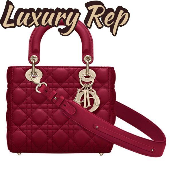 Replica Dior Women My ABCDior Lady Dior Bag Cannage Lambskin 4
