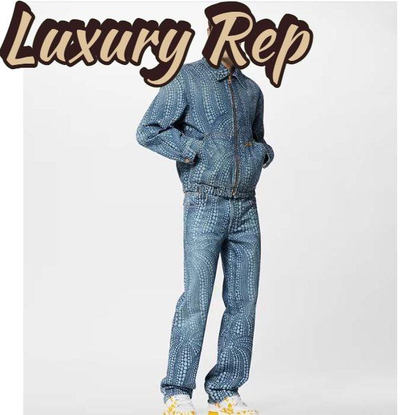 Replica Louis Vuitton LV Unisex LV x YK LV Trainer Sneaker Yellow Calf Leather Rubber 11