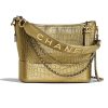Replica Chanel Women Chanel’s Gabrielle Small Hobo Bag in Aged Calfskin Leather 5