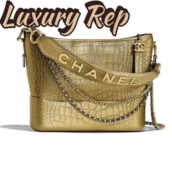 Replica Chanel Women Chanel’s Gabrielle Large Hobo Bag-Gold