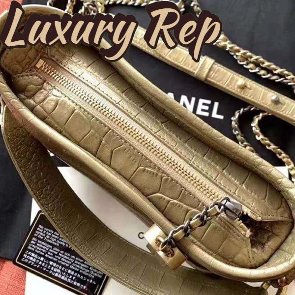 Replica Chanel Women Chanel’s Gabrielle Large Hobo Bag-Gold 4