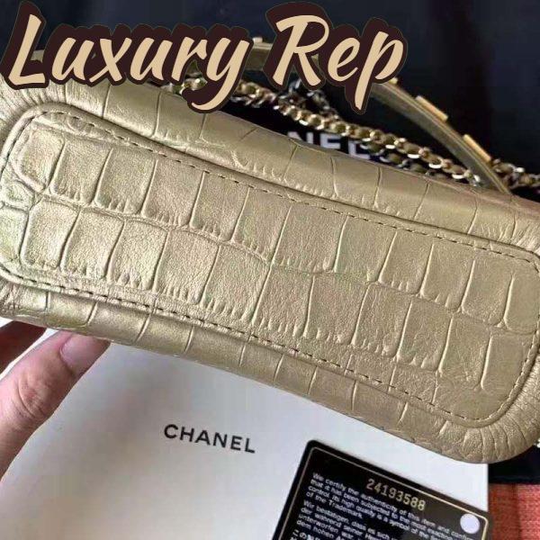Replica Chanel Women Chanel’s Gabrielle Large Hobo Bag-Gold 5