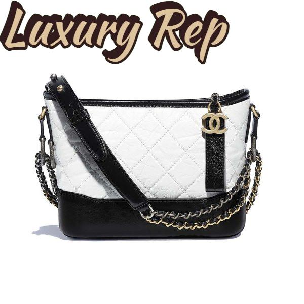 Replica Chanel Women Chanel’s Gabrielle Small Hobo Bag in Calfskin Leather 3