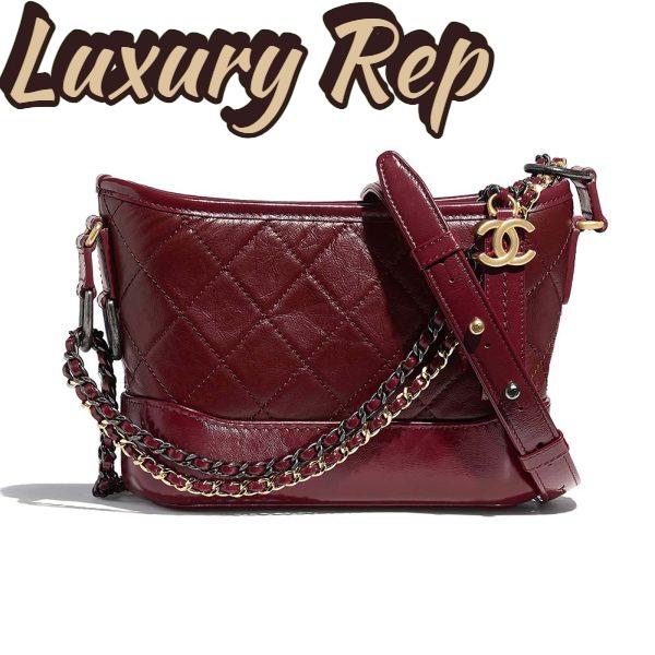 Replica Chanel Women Chanel’s Gabrielle Small Hobo Bag in Calfskin Leather 4
