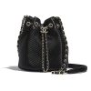 Replica Chanel Women Drawstring Bag in Calfskin Leather-Maroon 10