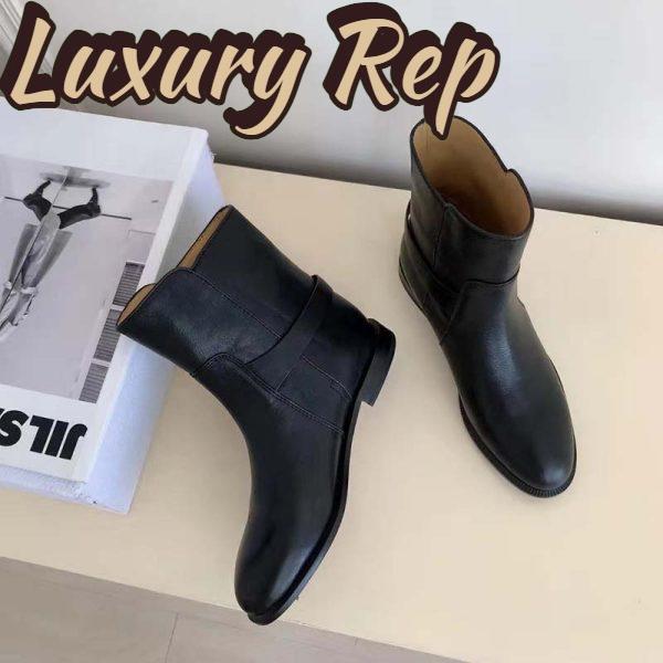 Replica Dior Women Dior Empreinte Ankle Boot ‘CD’ Signature Black Calfskin 6