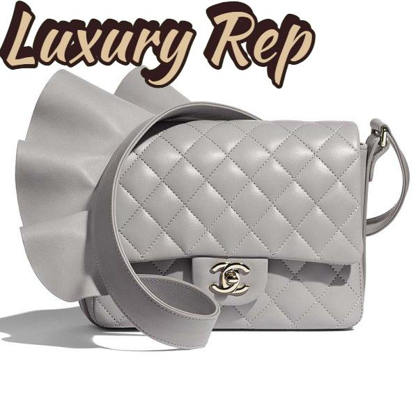 Replica Chanel Women Flap Bag Lambskin Calfskin & Gold-Tone Metal