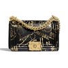 Replica Chanel Women Small Boy Chanel Handbag in Crocodile Embossed Printed Leather