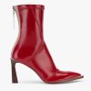 Replica Fendi Women High-Tech Rose Jacquard Ankle Boots FFrame Pointed-Toe 12