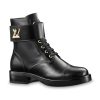 Replica Louis Vuitton LV Women Wonderland Ranger Boot in Plain Calf Leather-Black